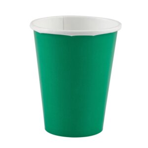 tour de gobelet jeu de noël vert 26 cl en carton
