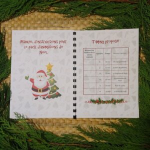 Livret d'animation challenge party noël