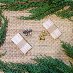jeu soirée réveillon de noël clochette en équilibre sur bâton