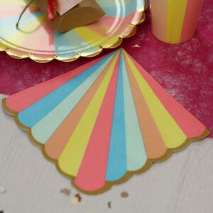 Serviette berlingot fête foraine