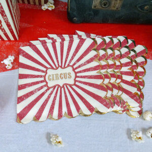 Serviettes circus