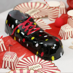 Sur chaussure clown décoration anniversaire cirque