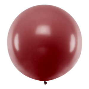 Ballon géant rouge 1m