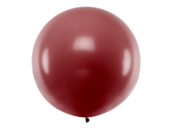 Ballon géant rouge 1m