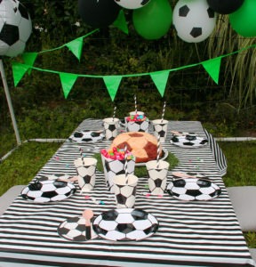 Pack décoration anniversaire foot