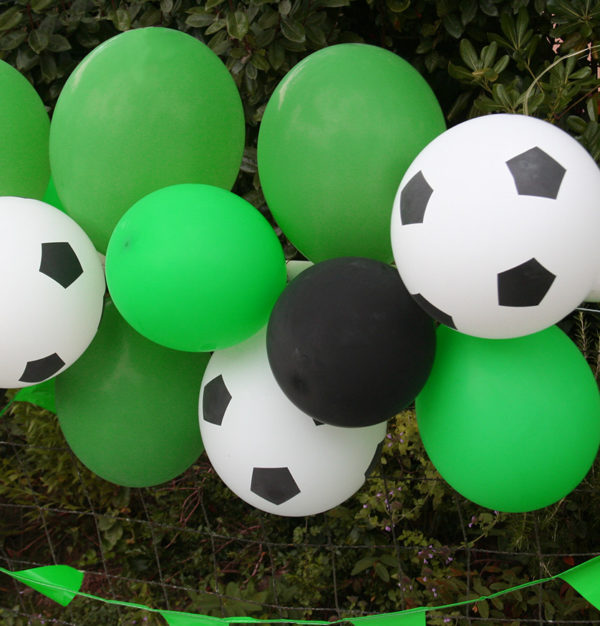 arche ballons décoration anniversaire foot