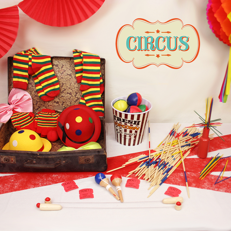 pack cirque challenge party animation anniversaire cirque