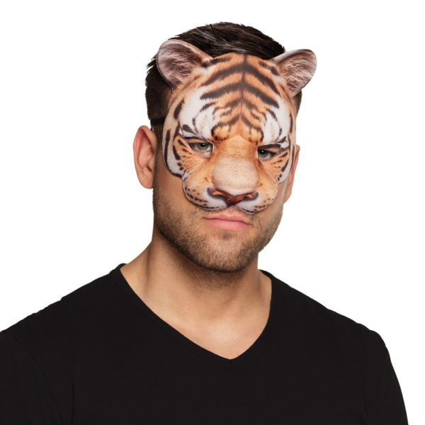 Demi masque tigre