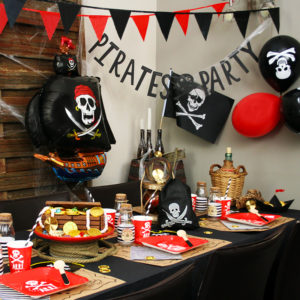 Pack décoration anniversaire pirates