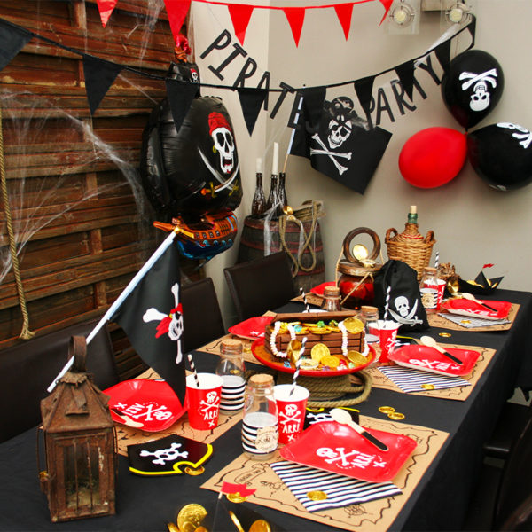 Pack décoration anniversaire pirate
