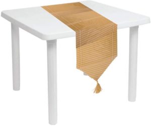 Chemin de table effet bambou