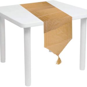 Chemin de table effet bambou