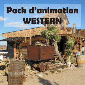 Pack d'animation western
