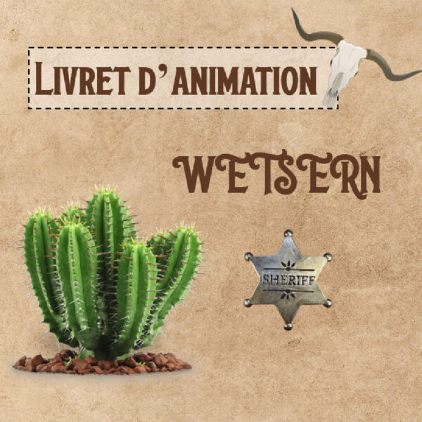 Livret d'animation Western