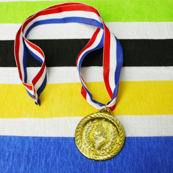 Médaille olympique dorée