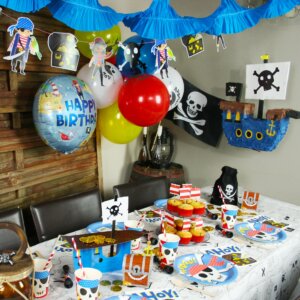 Pack de décoration Pirates Ahoy