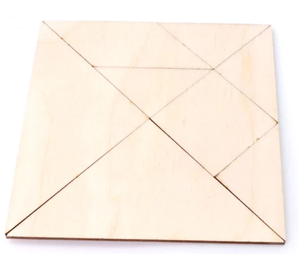 tangram géant en bois