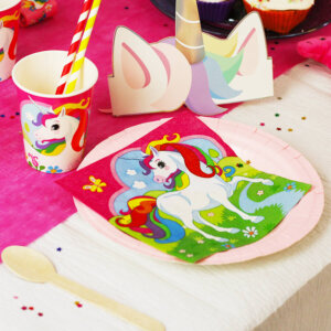Pack de décoration Licorne Arc-en-ciel