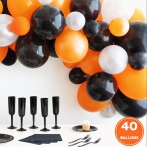 Assiettes Jetables Halloween - Lot De 48 - 18 Cm - Motifs Citrouille, Fantôme - Pour Fête, Anniversaire, Goûter