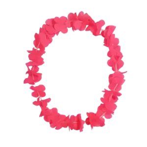 collier de fleurs fluo