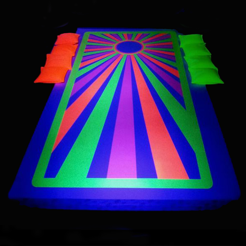 Jeu de la planche fluo