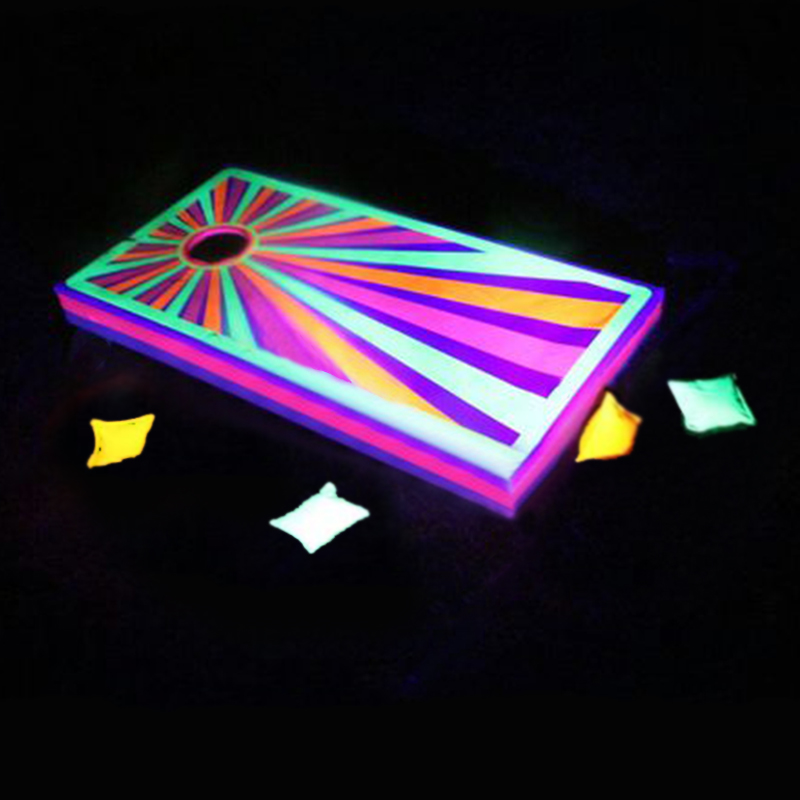 Jeu de la planche fluo