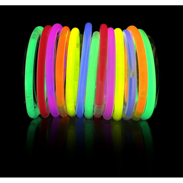 Lot de 50 bracelets Glow