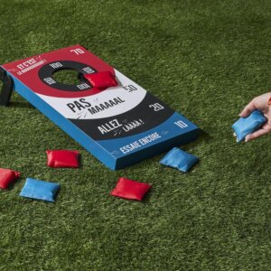 Jeu de lancer et Tic-Tac-Toe