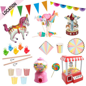 Pack de décoration fête foraine LOCATION