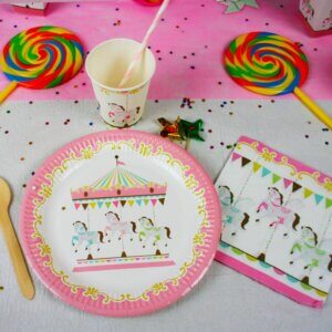 Pack de décoration Fête foraine Carrousel
