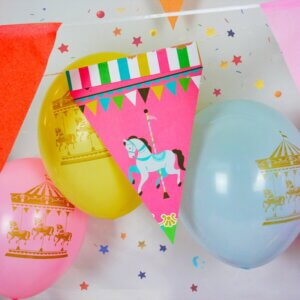 Pack de décoration Fête foraine Carrousel