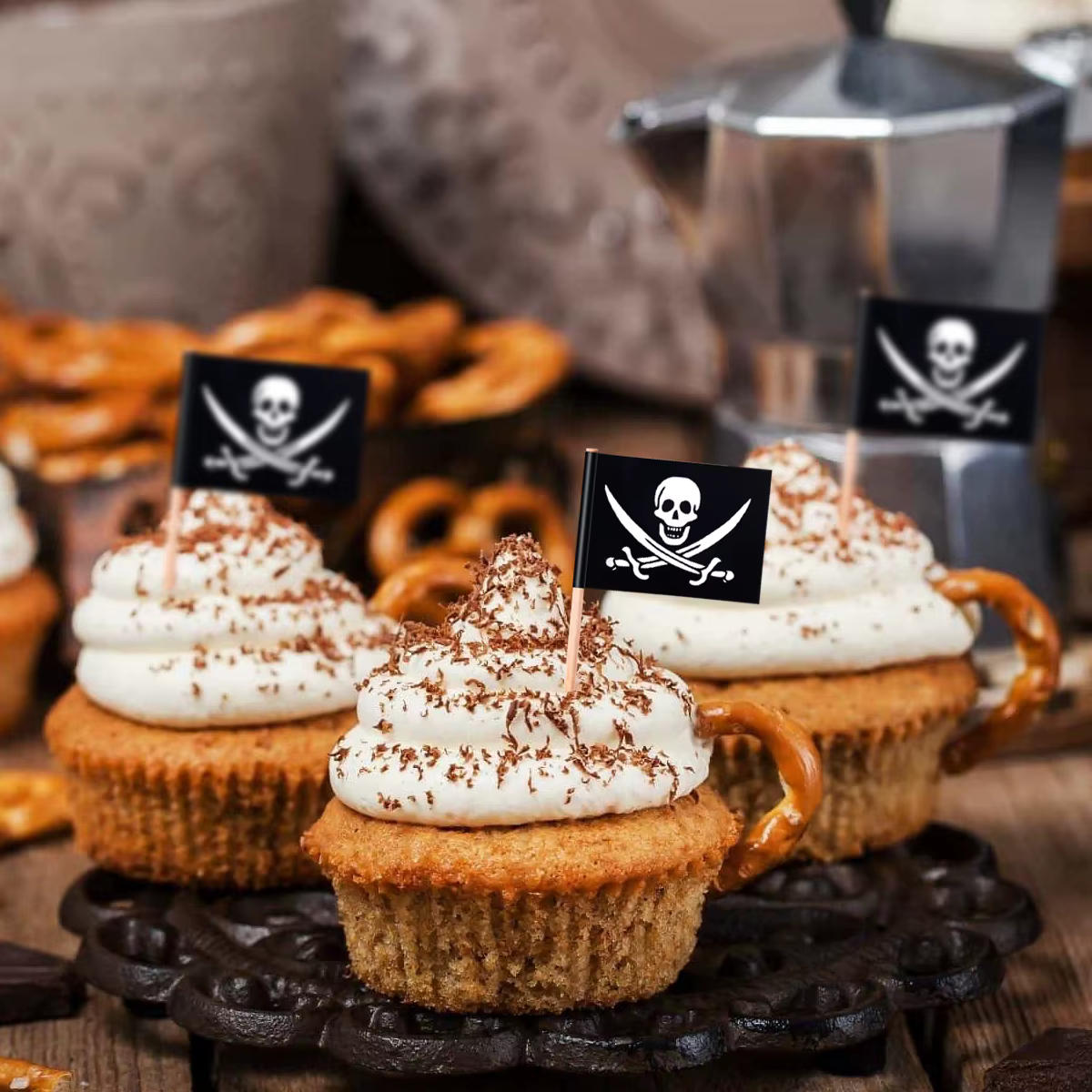 Grand drapeau pirate