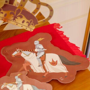 assiettes chevaliers