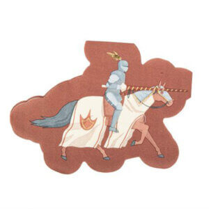 serviettes chevaliers