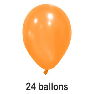 24 Ballons orange