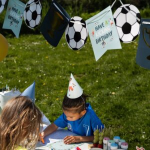Guirlande fanions Anniversaire Foot