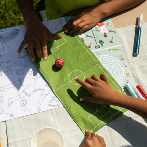 pack de décoration anniversaire Champions de Foot