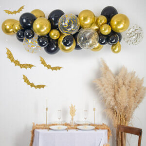 Arche de ballons halloween