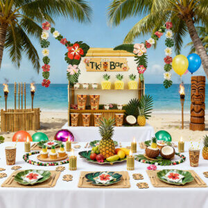 Pack de décoration Aventure Tropicale