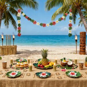 Pack de décoration Aventure Tropicale