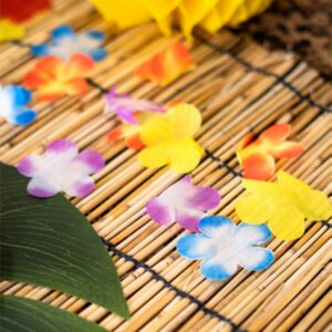 Lot de 300 fleurs Hawaï décoratives