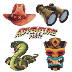 Confettis en bois Aventure