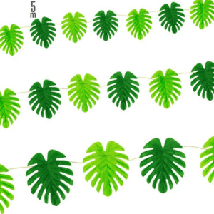 Guirlande feuilles vertes